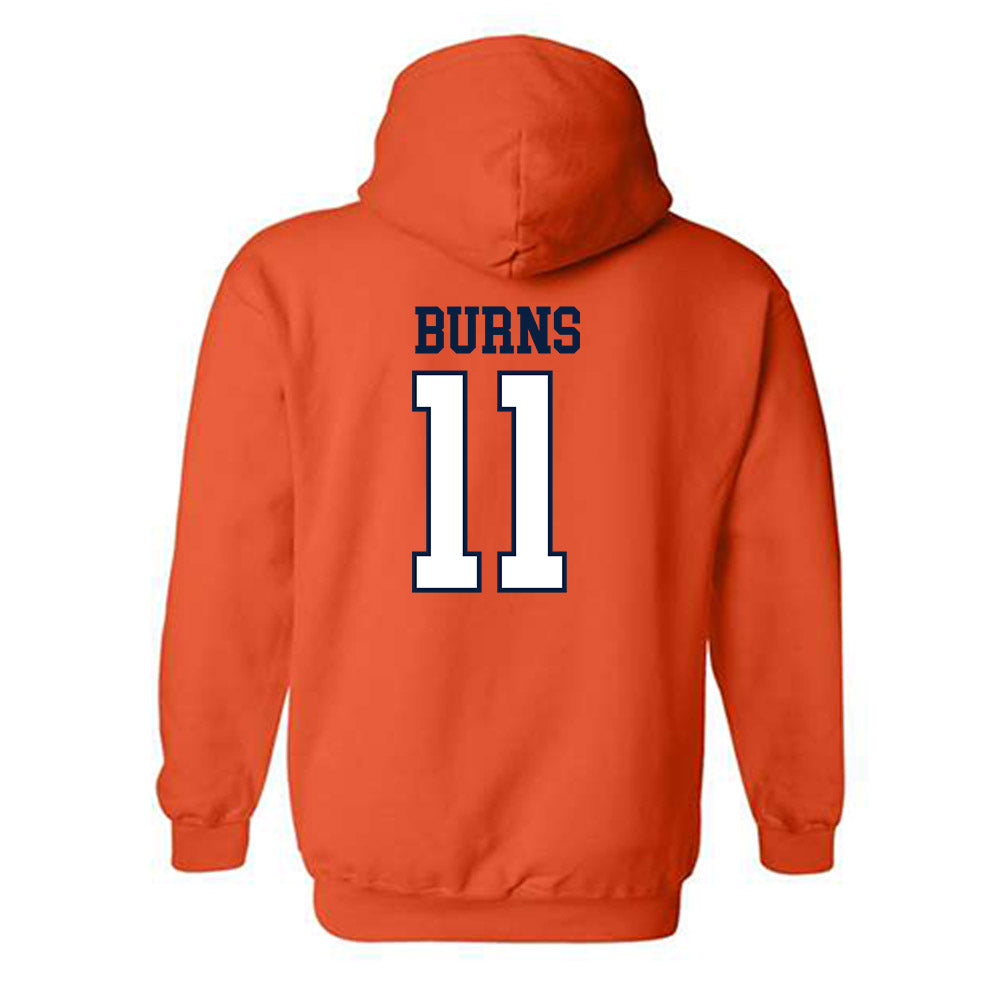 UTEP - NCAA Football : Derek Burns - Generic Shersey Hooded Sweatshirt-1