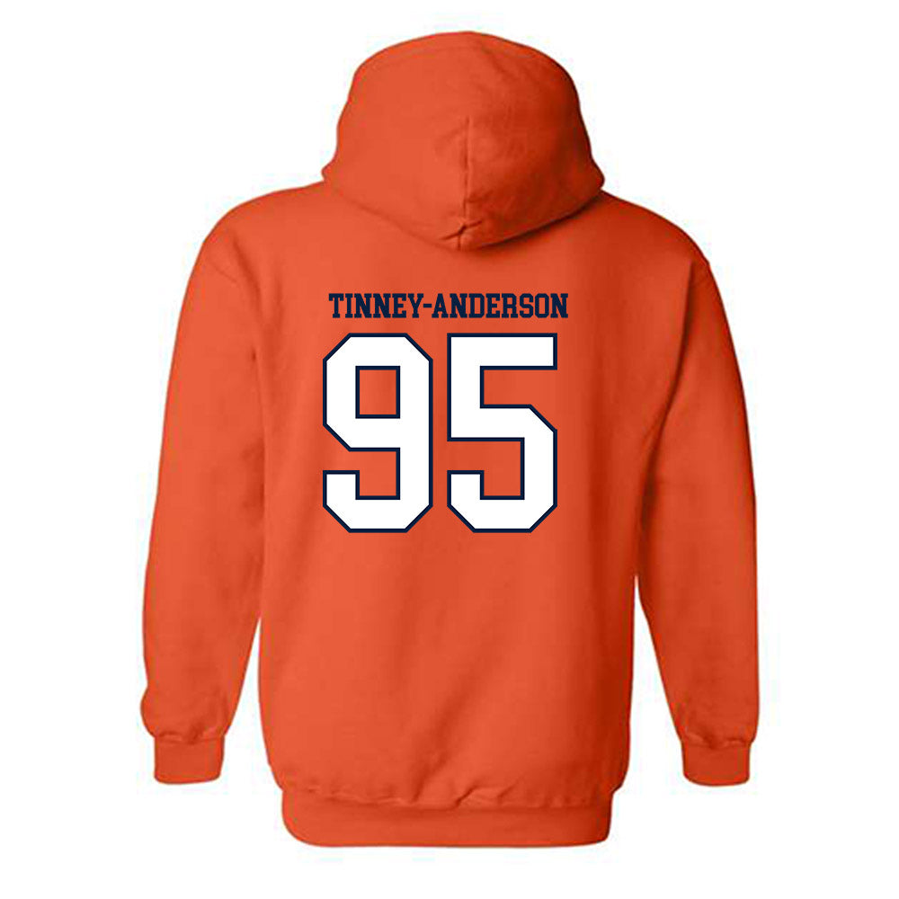 UTEP - NCAA Football : DAdrian Tinney-Anderson - Generic Shersey Hooded Sweatshirt-1