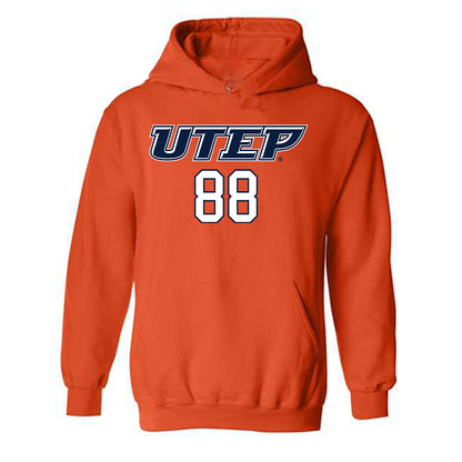 UTEP - NCAA Football : Benedict Okwura - Generic Shersey Hooded Sweatshirt-0