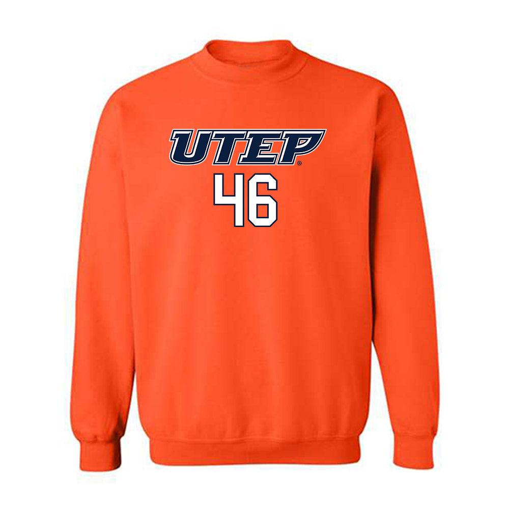 UTEP - NCAA Football : Copelin Windfont - Generic Shersey Crewneck Sweatshirt-0