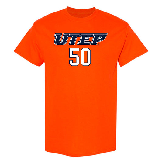 UTEP - NCAA Football : Leander Parrish III - Generic Shersey T-Shirt-0