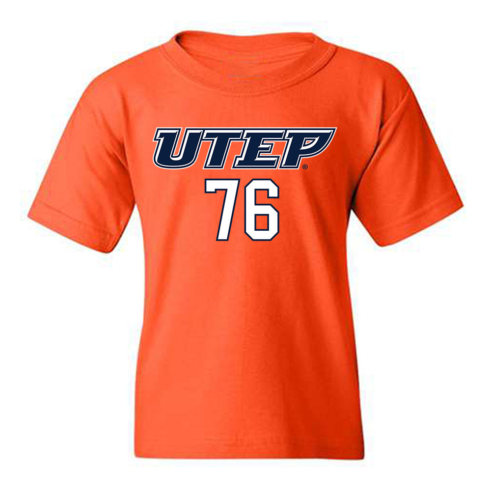 UTEP - NCAA Football : Diego De La Cruz - Generic Shersey Youth T-Shirt-0