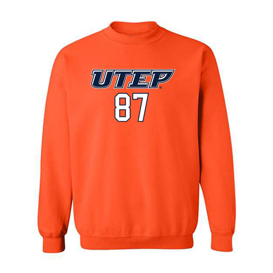 UTEP - NCAA Football : Chance Bell - Generic Shersey Crewneck Sweatshirt-0