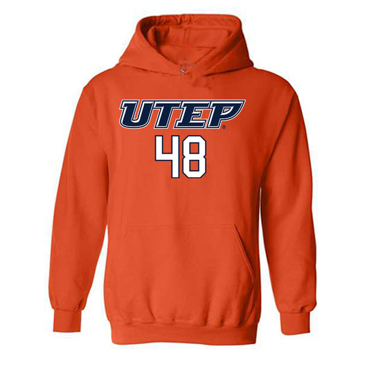 UTEP - NCAA Football : Japrei Wafer - Generic Shersey Hooded Sweatshirt-0