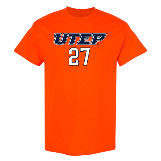 UTEP - NCAA Football : Justin Content - Generic Shersey T-Shirt-0