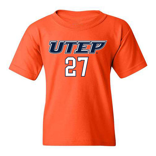 UTEP - NCAA Football : Justin Content - Generic Shersey Youth T-Shirt-0