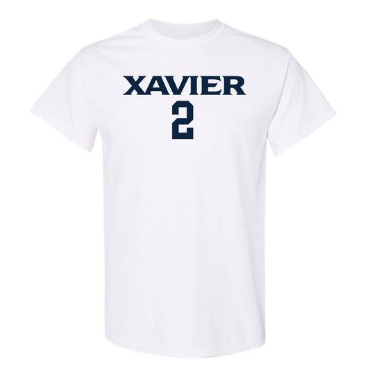 Xavier - NCAA Men's Basketball : Gabriel Pozzato - Classic Shersey T-Shirt-0