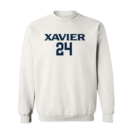 Xavier - NCAA Women's Basketball : Lucia Martinez Lopez - Classic Shersey Crewneck Sweatshirt-0