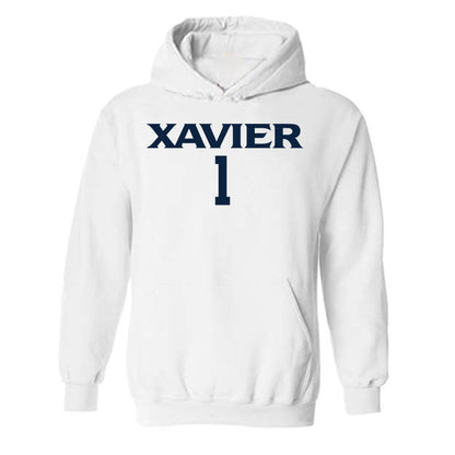 Xavier - NCAA Women's Basketball : Payton Richards - Classic Shersey Hooded Sweatshirt-0