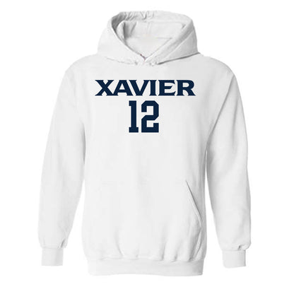 Xavier - NCAA Men's Basketball : Ruben Dominguez - Classic Shersey Hooded Sweatshirt-0