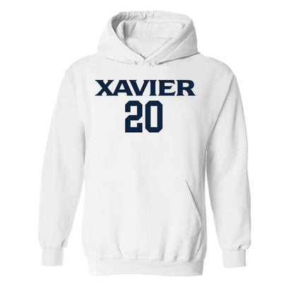 Xavier - NCAA Men's Basketball : Henry Thole - Classic Shersey Hooded Sweatshirt-0