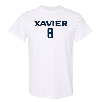 Xavier - NCAA Men's Basketball : Luke Naser - Classic Shersey T-Shirt-0
