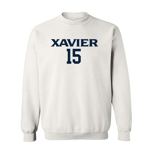 Xavier - NCAA Men's Basketball : Kason Westphal - Classic Shersey Crewneck Sweatshirt-0