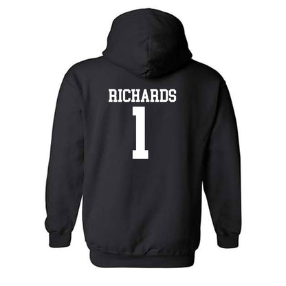 Xavier - NCAA Women's Basketball : Payton Richards - Replica Shersey Hooded Sweatshirt-1
