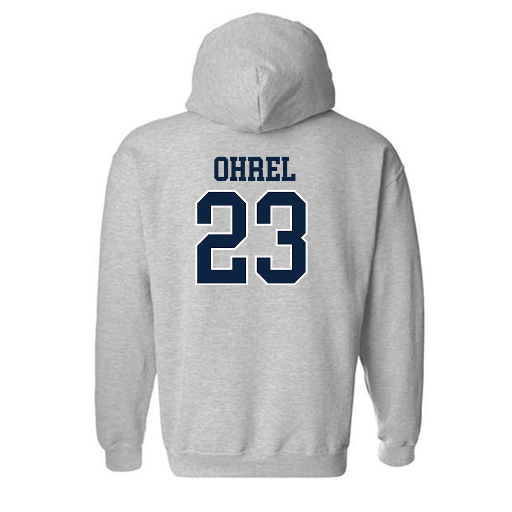 Xavier - NCAA Women's Lacrosse : Riley Ohrel - Generic Shersey Hooded Sweatshirt-1