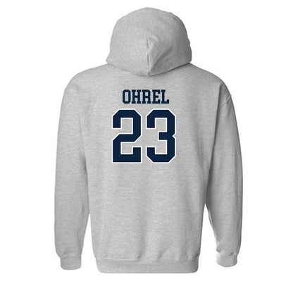 Xavier - NCAA Women's Lacrosse : Riley Ohrel - Generic Shersey Hooded Sweatshirt-1