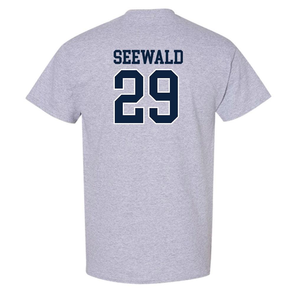 Xavier - NCAA Women's Lacrosse : Julia Seewald - Generic Shersey T-Shirt-1