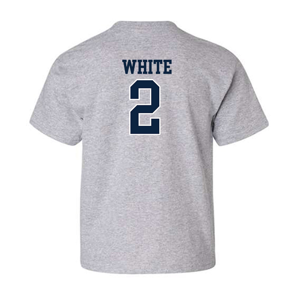 Xavier - NCAA Women's Basketball : Savannah White - Generic Shersey Youth T-Shirt-1