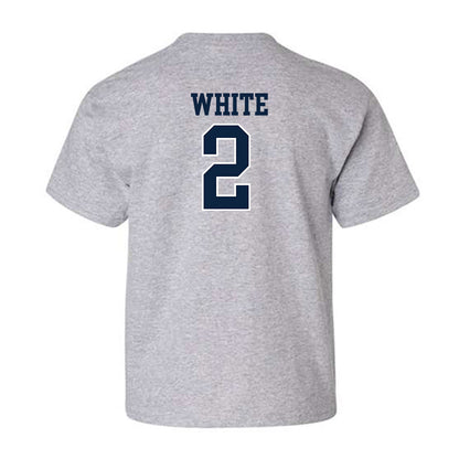 Xavier - NCAA Women's Basketball : Savannah White - Generic Shersey Youth T-Shirt-1