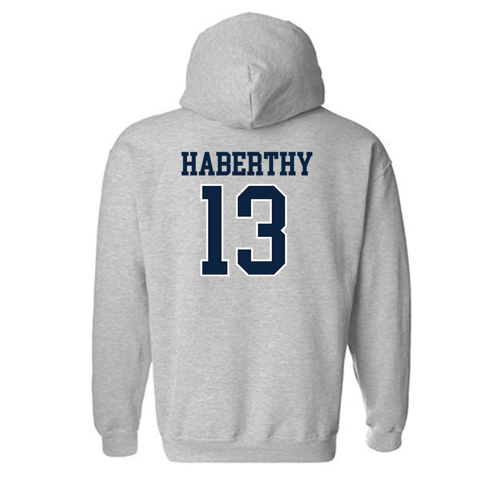 Xavier - NCAA Women's Volleyball : Addie Haberthy - Generic Shersey Hooded Sweatshirt-1
