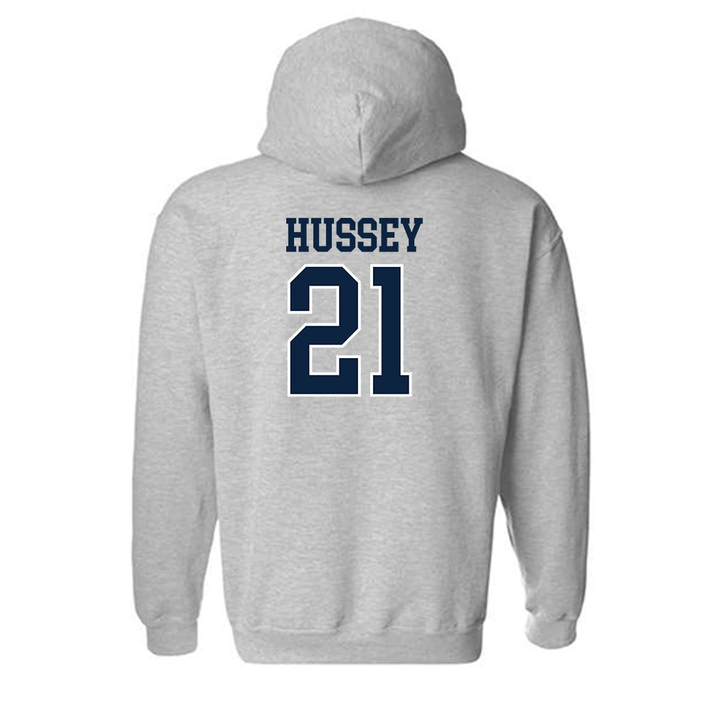Xavier - NCAA Baseball : Ryan Hussey - Generic Shersey Hooded Sweatshirt-1