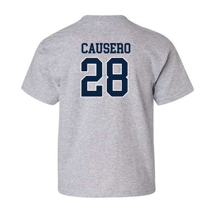 Xavier - NCAA Baseball : Lincoln Causero - Generic Shersey Youth T-Shirt-1