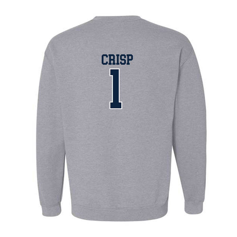 Xavier - NCAA Baseball : JD Crisp - Generic Shersey Crewneck Sweatshirt-1