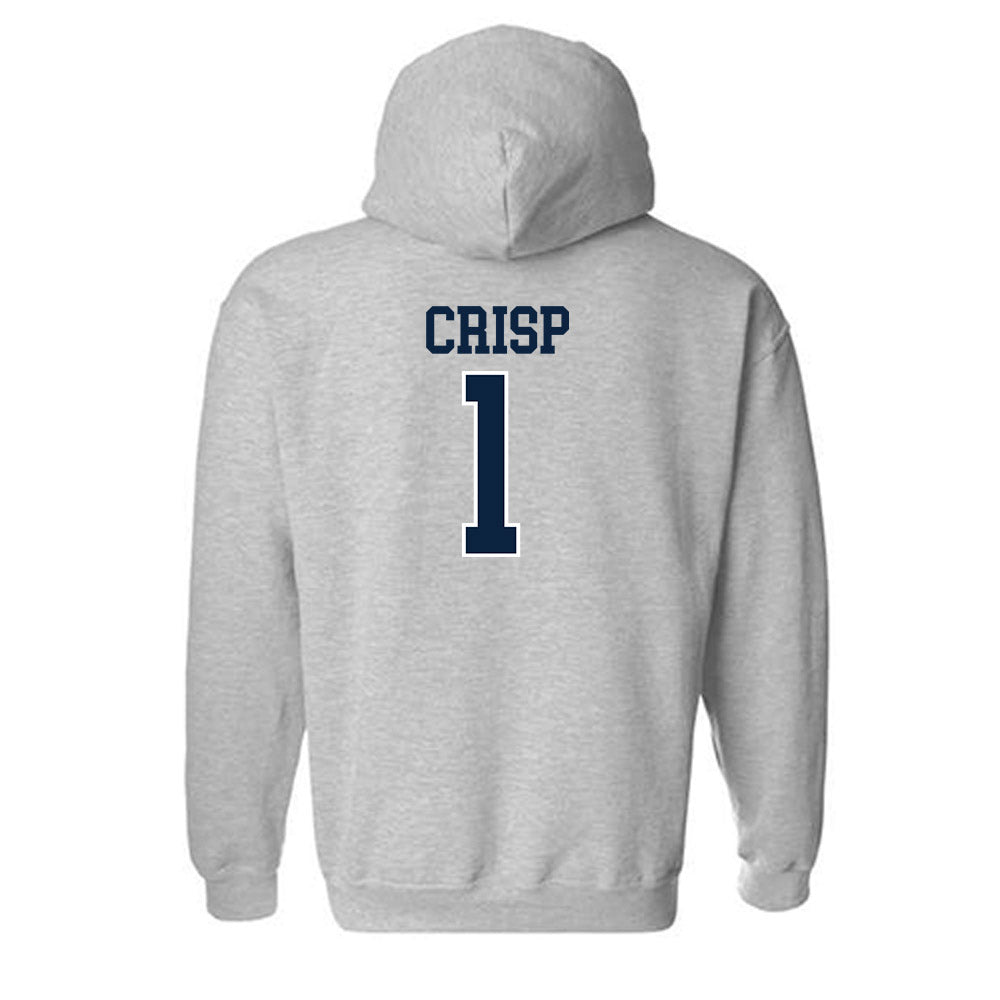Xavier - NCAA Baseball : JD Crisp - Generic Shersey Hooded Sweatshirt-1