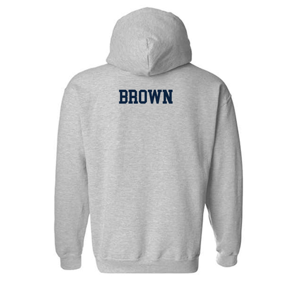Xavier - NCAA Men's Track & Field : Rania Brown - Generic Shersey Hooded Sweatshirt-1