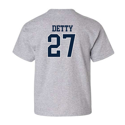 Xavier - NCAA Men's Soccer : Ely Detty - Generic Shersey Youth T-Shirt-1