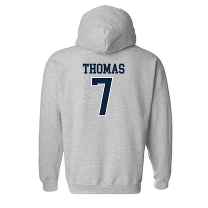 Xavier - NCAA Baseball : Tanner Thomas - Generic Shersey Hooded Sweatshirt-1