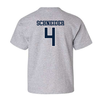Xavier - NCAA Women's Lacrosse : Paige Schneider - Generic Shersey Youth T-Shirt-1