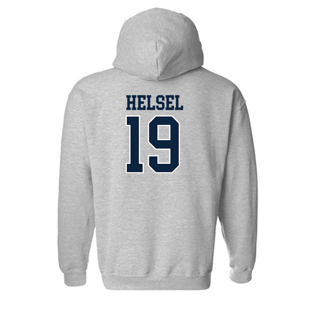 Xavier - NCAA Baseball : Garrett Helsel - Generic Shersey Hooded Sweatshirt-1