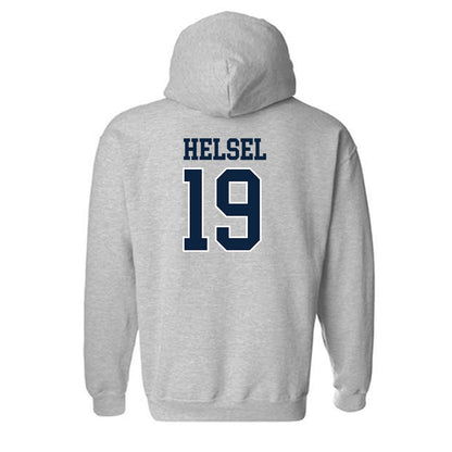 Xavier - NCAA Baseball : Garrett Helsel - Generic Shersey Hooded Sweatshirt-1
