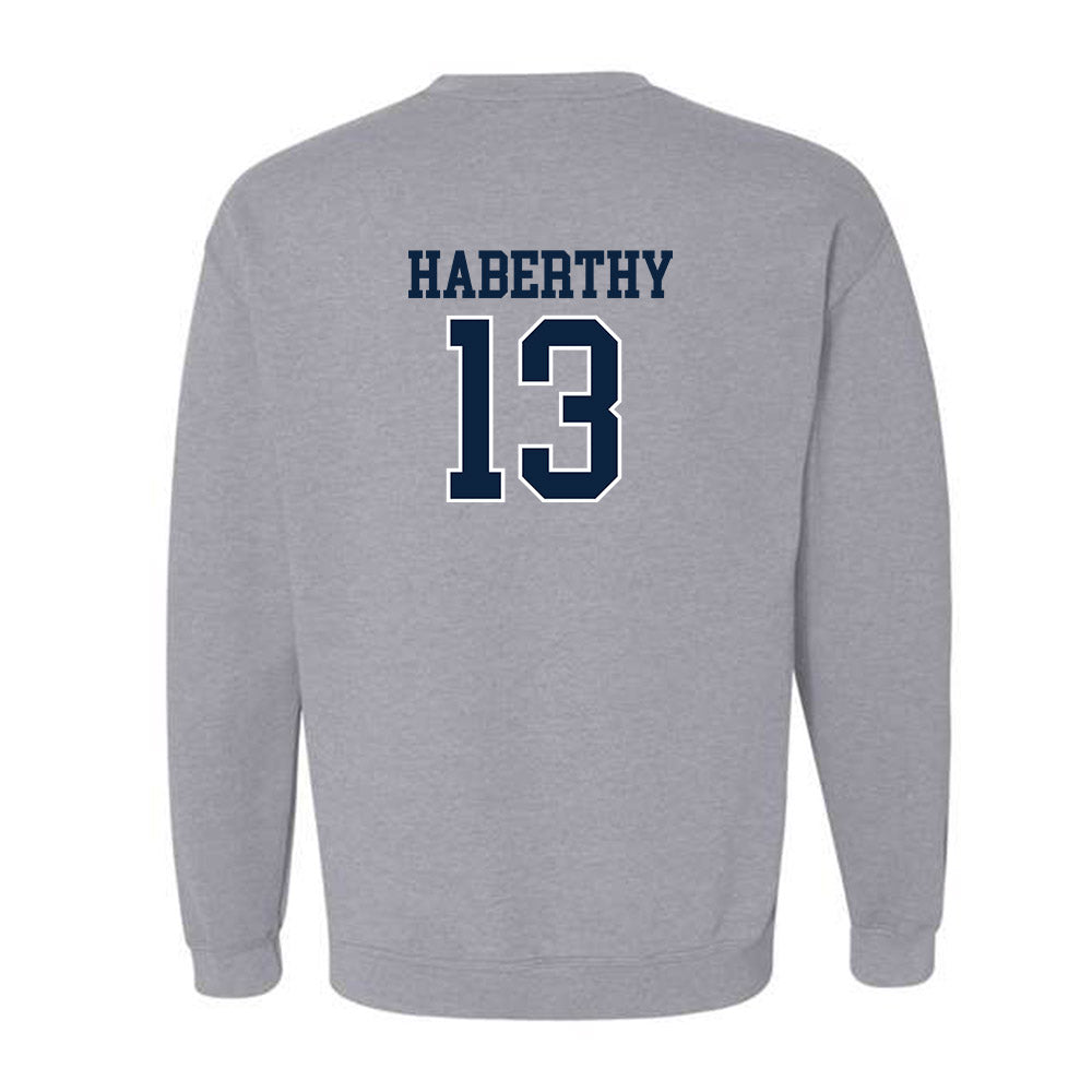 Xavier - NCAA Women's Volleyball : Addie Haberthy - Generic Shersey Crewneck Sweatshirt-1