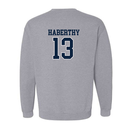 Xavier - NCAA Women's Volleyball : Addie Haberthy - Generic Shersey Crewneck Sweatshirt-1