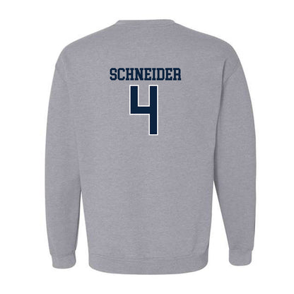 Xavier - NCAA Women's Lacrosse : Paige Schneider - Generic Shersey Crewneck Sweatshirt-1