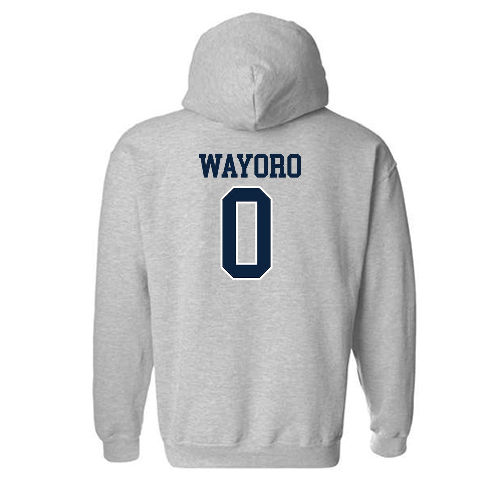Xavier - NCAA Men's Soccer : Immanuel Wayoro - Generic Shersey Hooded Sweatshirt-1