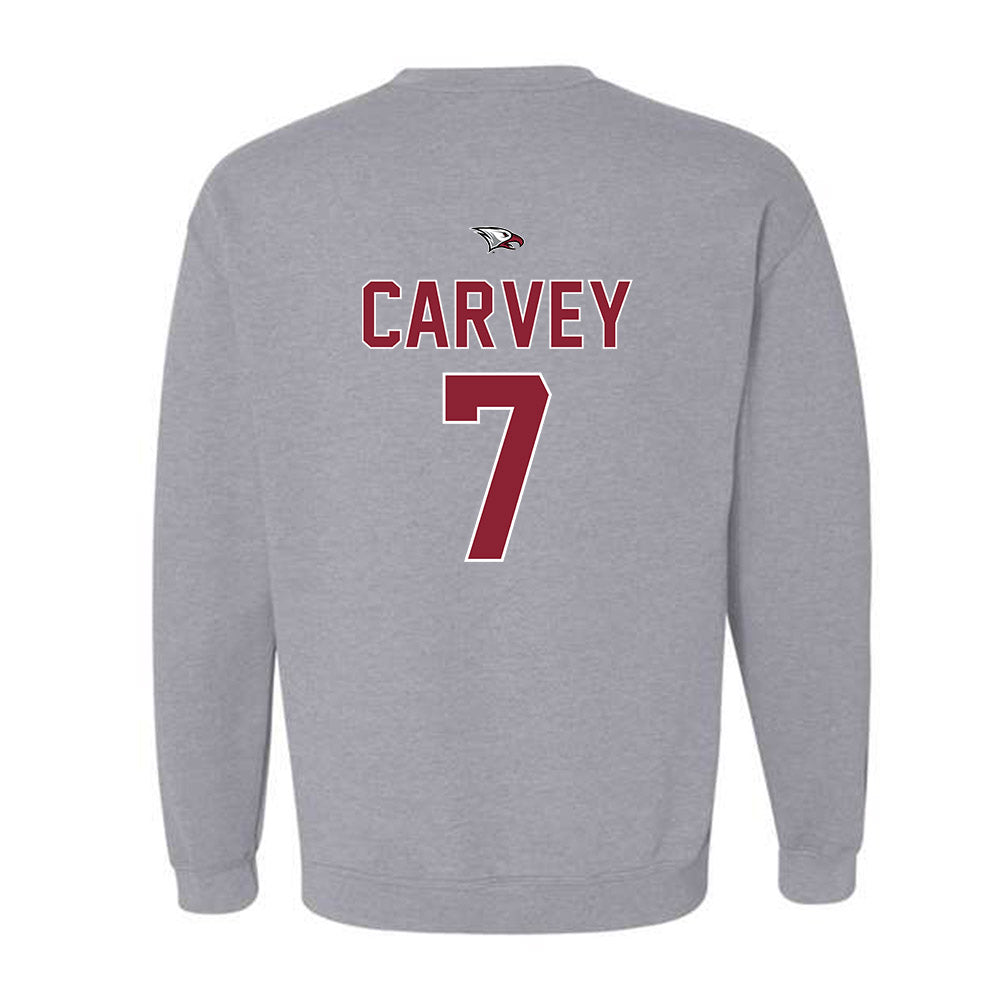 NCCU - NCAA Men's Basketball : Khouri Carvey - Classic Shersey Crewneck Sweatshirt-1
