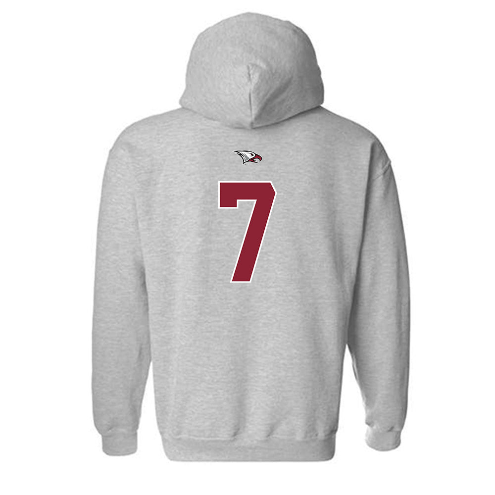 NCCU - NCAA Men's Basketball : Khouri Carvey - Classic Shersey Hooded Sweatshirt-1