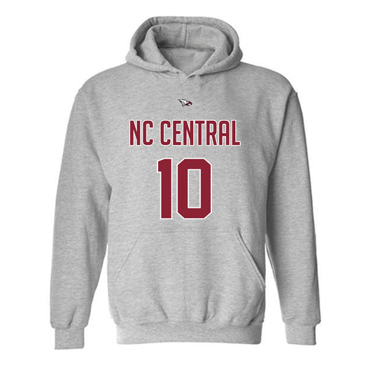 NCCU - NCAA Women's Basketball : Shakiria Foster - Classic Shersey Hooded Sweatshirt-0