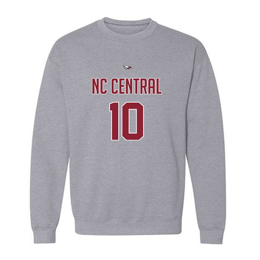 NCCU - NCAA Women's Basketball : Shakiria Foster - Classic Shersey Crewneck Sweatshirt-0