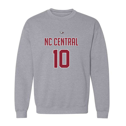 NCCU - NCAA Women's Basketball : Shakiria Foster - Classic Shersey Crewneck Sweatshirt-0