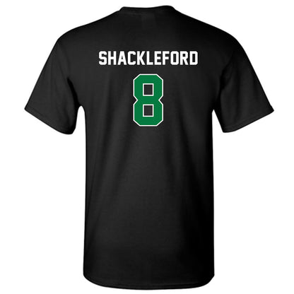 North Texas - NCAA Men's Basketball : Josiah Shackleford - Classic Shersey T-Shirt-1