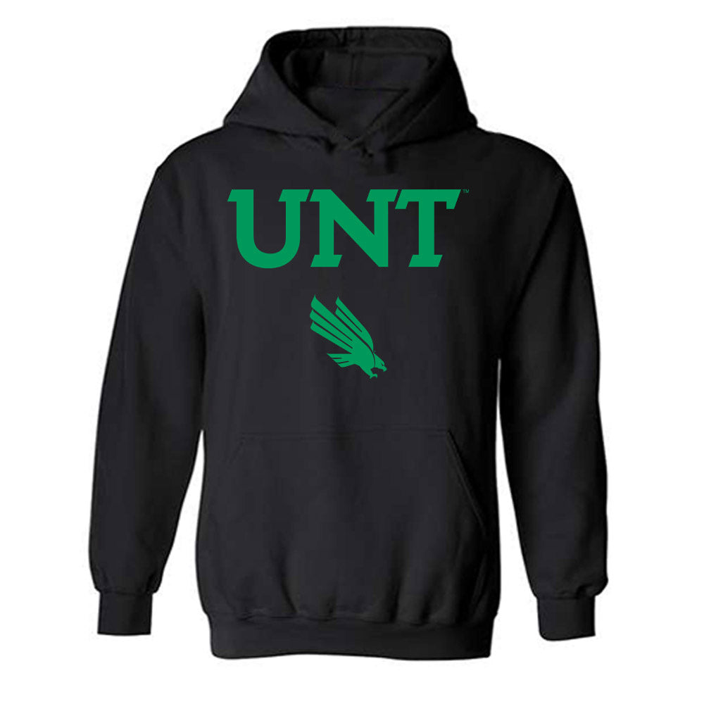 North Texas - NCAA Men's Basketball : William Mcclendon - Classic Shersey Hooded Sweatshirt-0