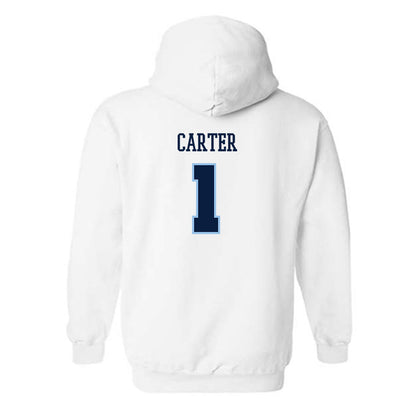 Liberty - NCAA Men's Basketball : Zander Carter - Sports Shersey Hooded Sweatshirt-1