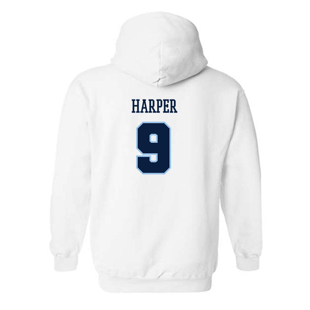 Liberty - NCAA Men's Basketball : JJ Harper - Sports Shersey Hooded Sweatshirt-1