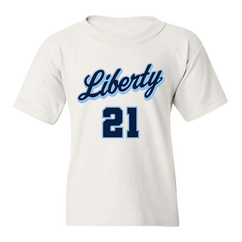 Liberty - NCAA Men's Basketball : Ryan Jones Jr. - Sports Shersey Youth T-Shirt-0