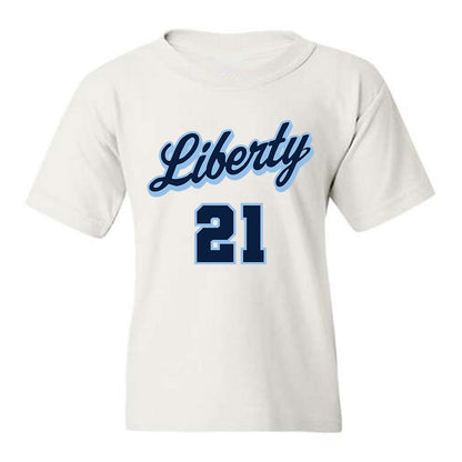 Liberty - NCAA Men's Basketball : Ryan Jones Jr. - Sports Shersey Youth T-Shirt-0