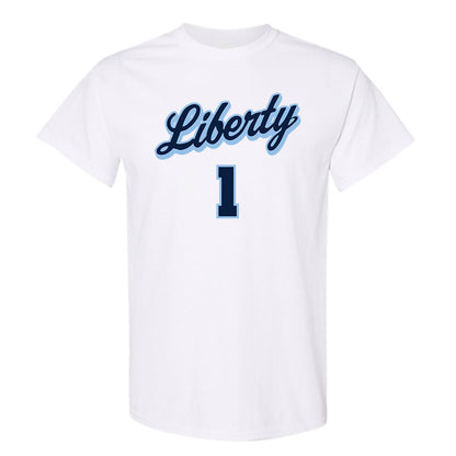 Liberty - NCAA Men's Basketball : Zander Carter - Sports Shersey T-Shirt-0